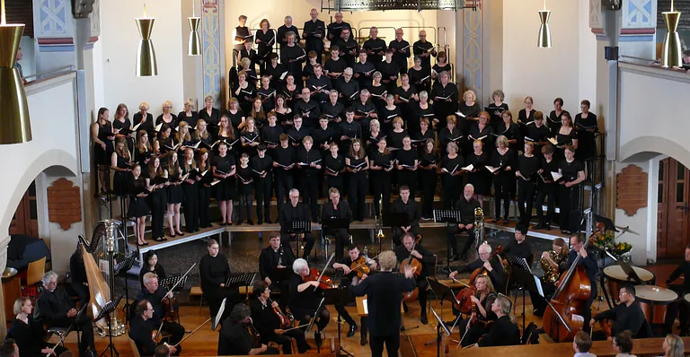 Kantorei der Christuskirche in einer Kirche in Goslar