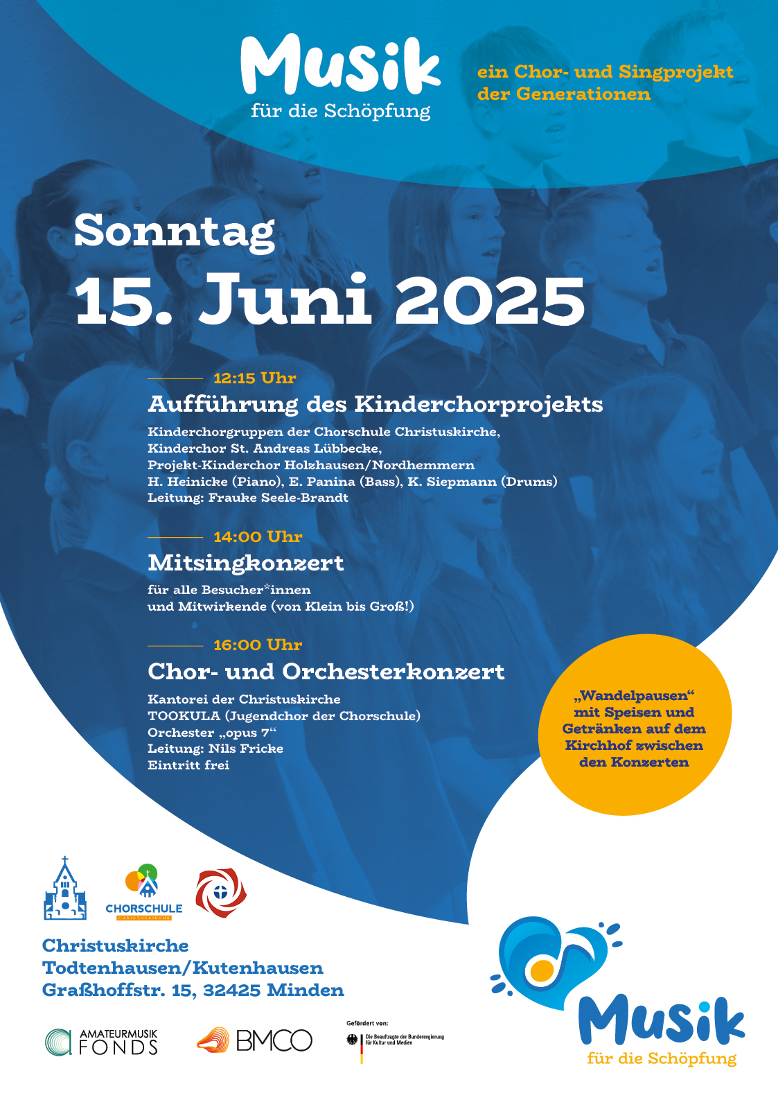 Plakat Konzert Juni 2025