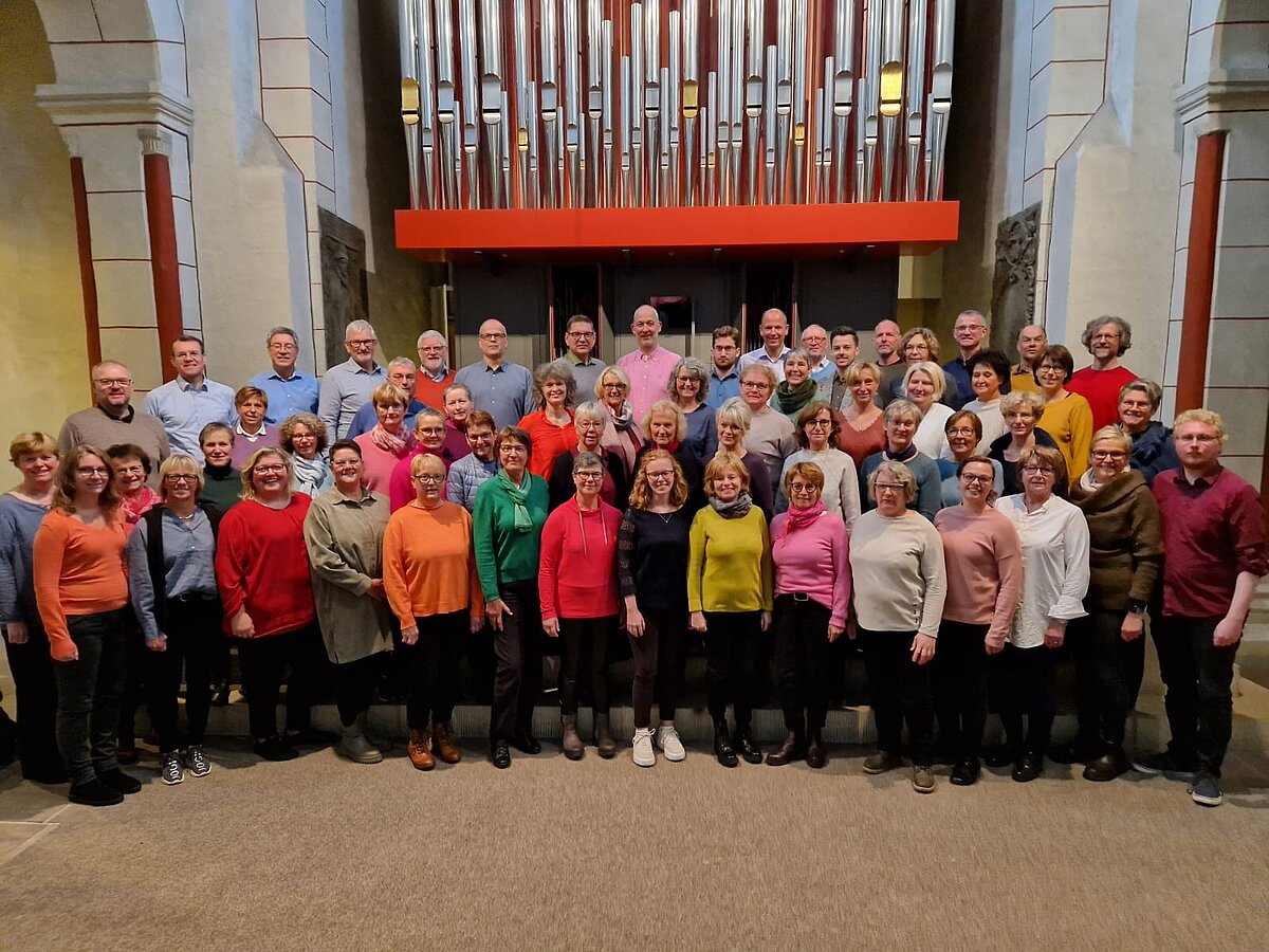 Kantorei der Christuskirche in einer Kirche in Goslar
